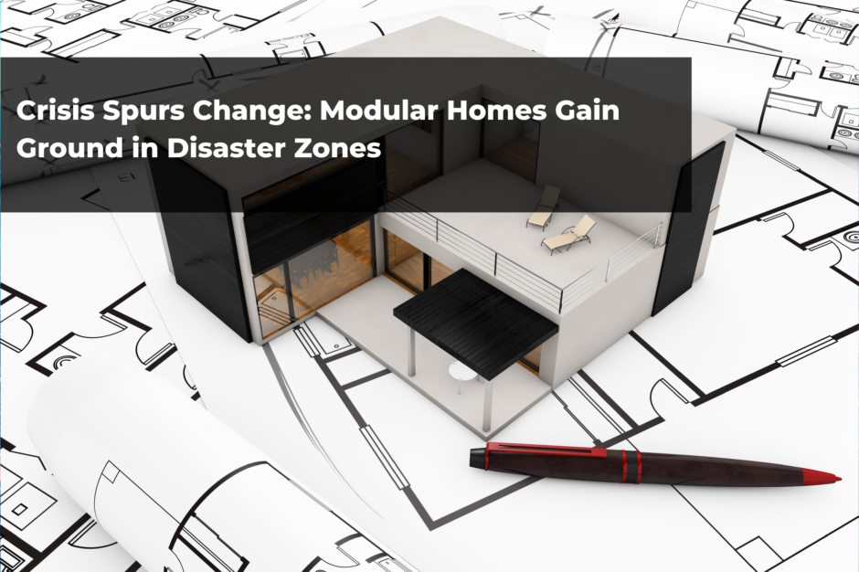 Crisis Spurs Change: Modular Homes Gain Ground in Disaster Zones